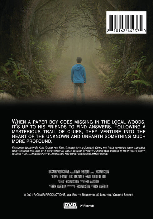 Down the Road (MOD) (DVD Movie) - back cover art
