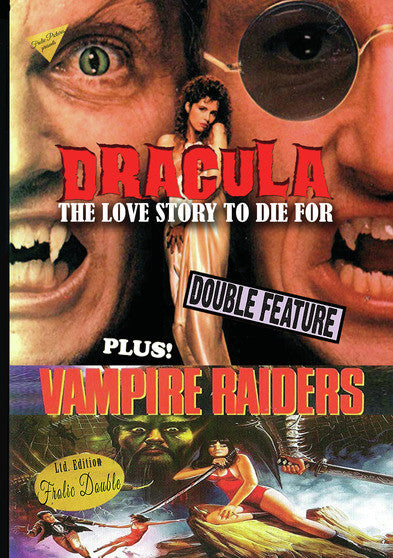 Dracula The Love Story To Die For / The Vampire Raiders (MOD) (DVD Movie) - movie cover art