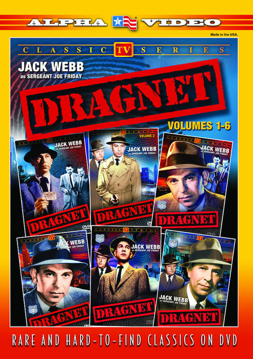 Dragnet - Volumes 1-6 (MOD) (DVD MOVIE)