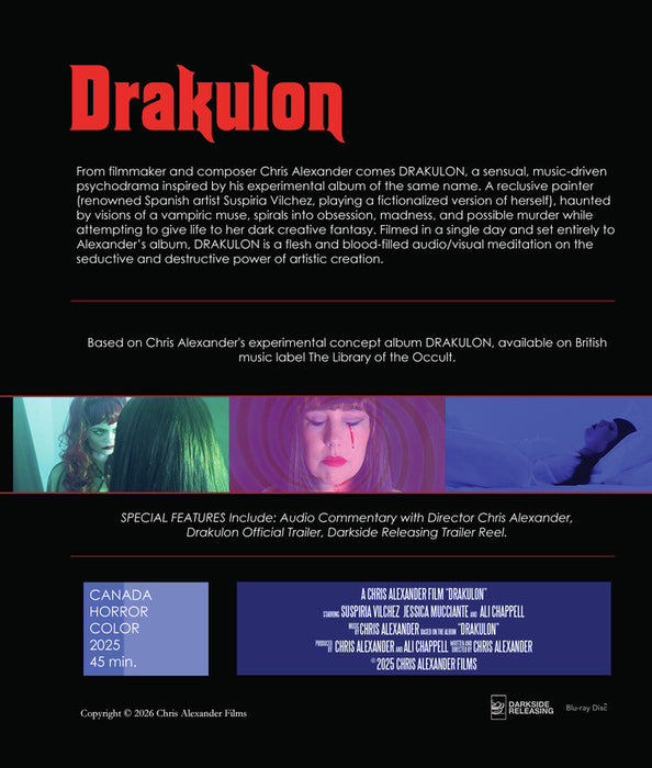 Drakulon (MOD) (BluRay Movie) - back cover art