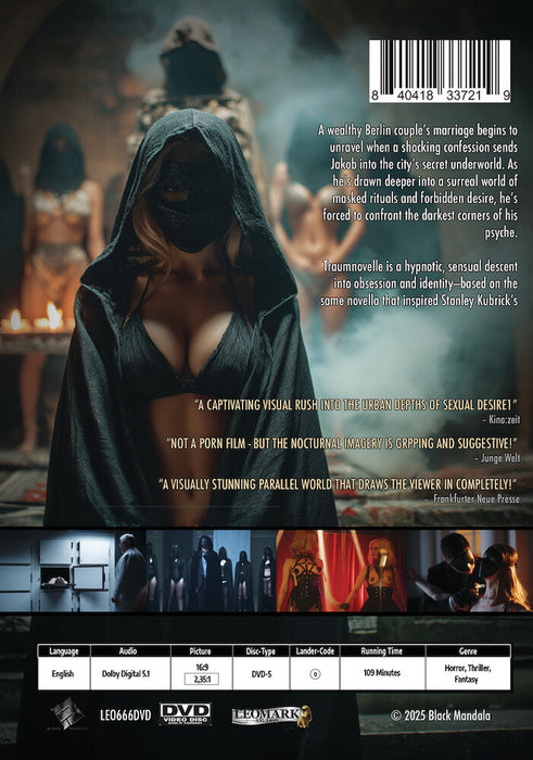Dream Story (MOD) (DVD Movie) - back cover art