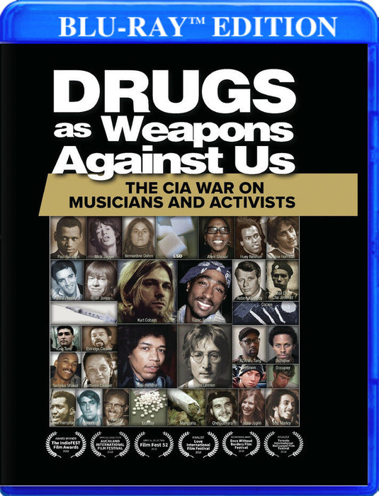 Drugs as Weapons Against Us: The CIA War on Musicians and Activists (MOD) (BluRay Movie) - movie cover art