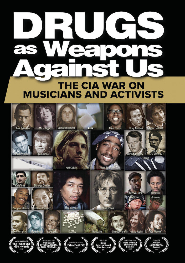 Drugs as Weapons Against Us: The CIA War on Musicians and Activists (MOD) (DVD Movie) - movie cover art