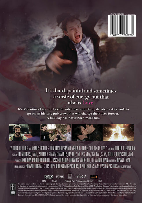 Drunk On Love (MOD) (DVD Movie) - back cover art
