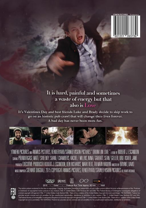 Drunk On Love (MOD) (DVD Movie) - back cover art