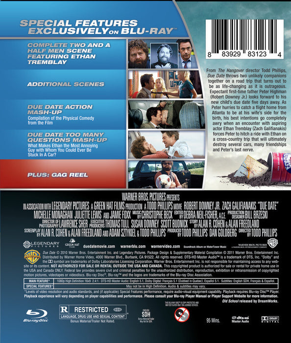 Due Date (MOD) (BluRay MOVIE) image 2