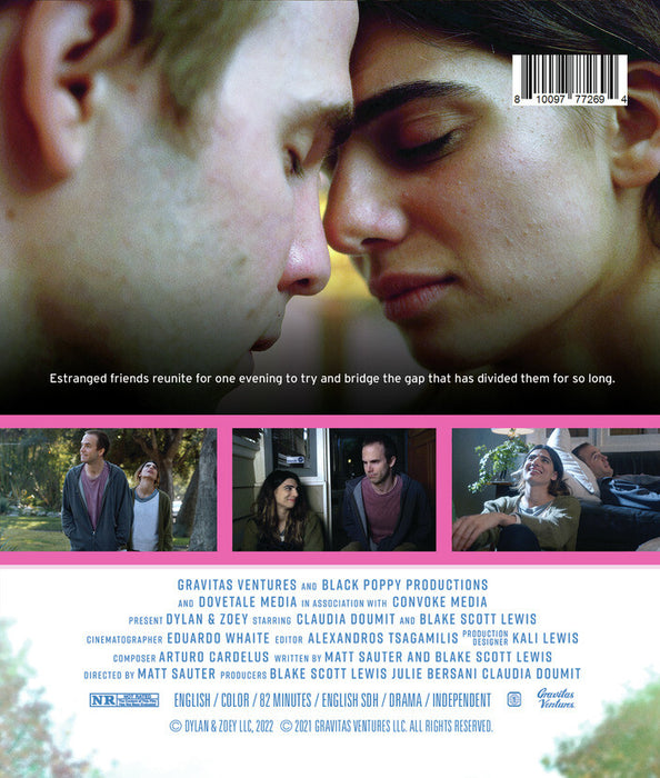 Dylan & Zoey (MOD) (BluRay Movie) - back cover art