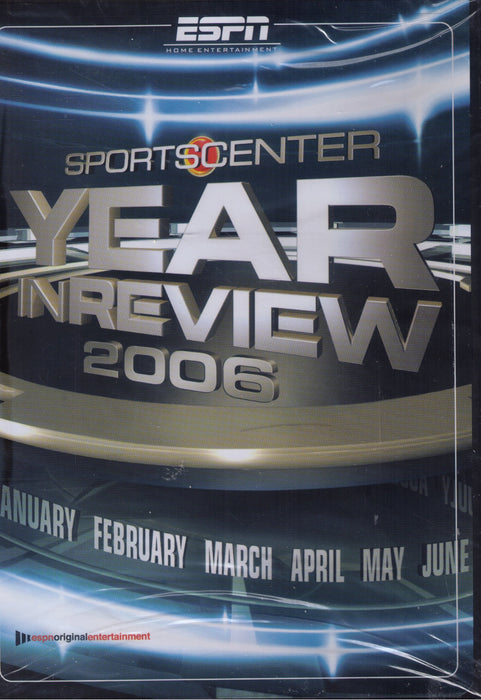 ESPN Sportscenter Year in Review 2006 DVD - movie cover art