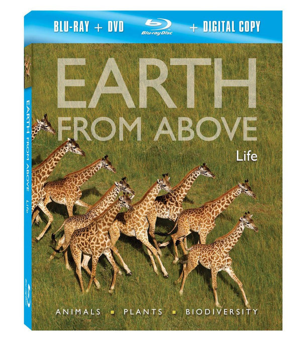 Earth From Above: Life Blu-ray - movie cover art