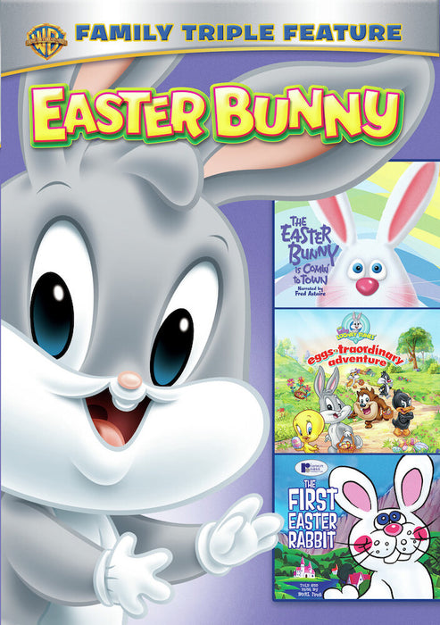 Easter Bunny Triple Feature (MOD) (DVD Movie) - movie cover art