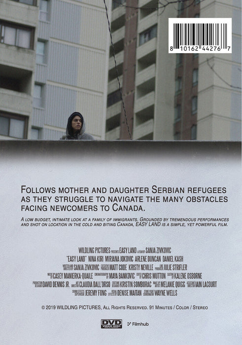 Easy Land (MOD) (DVD Movie) - back cover art