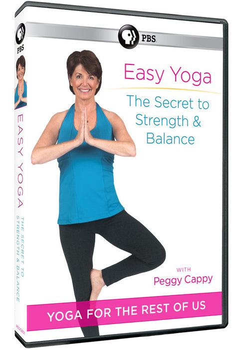 Easy Yoga: The Secret to Strength and Balance with Peggy Cappy (MOD) (DVD Movie) - movie cover art