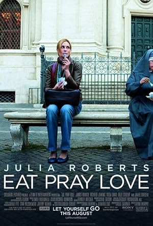 Eat Pray Love DVD - movie cover art