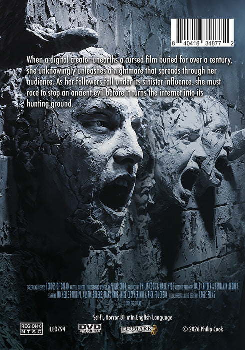 Echoes of Dread (MOD) (DVD Movie) - back cover art