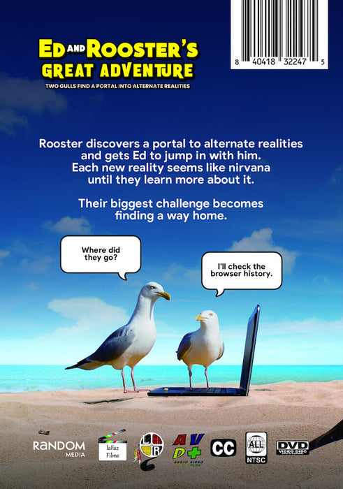 Ed and Rooster's Great Adventure (MOD) (DVD Movie) - back cover art