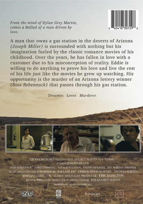 Eddie (MOD) (DVD Movie) - back cover art