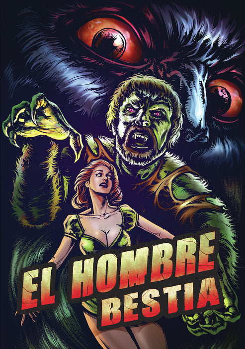 El Hombre Bestia (MOD) (DVD Movie) - movie cover art