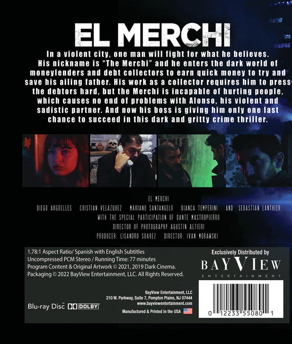 El Merchi (MOD) (BluRay Movie) - back cover art