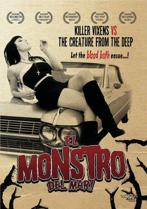 El Monstro Del Mar! (MOD) (DVD Movie) - movie cover art
