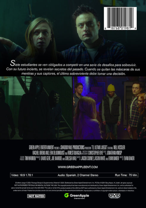 El Ultimo Juego (MOD) (DVD MOVIE) image 2