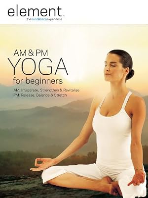 Element: AM & PM Yoga for Beginners DVD - movie cover art