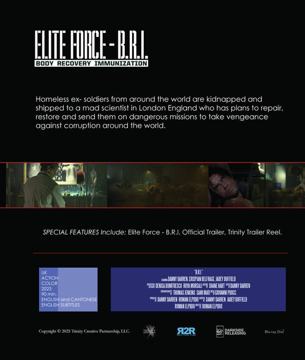 Elite Force - B.R.I. (MOD) (BluRay Movie) - back cover art