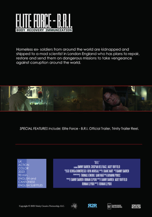 Elite Force - B.R.I. (MOD) (DVD Movie) - back cover art