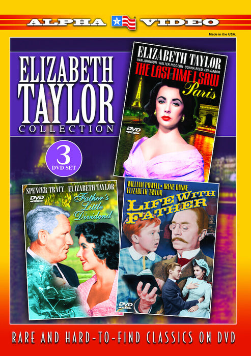 Elizabeth Taylor Collection (3 (MOD) (DVD Movie) - movie cover art