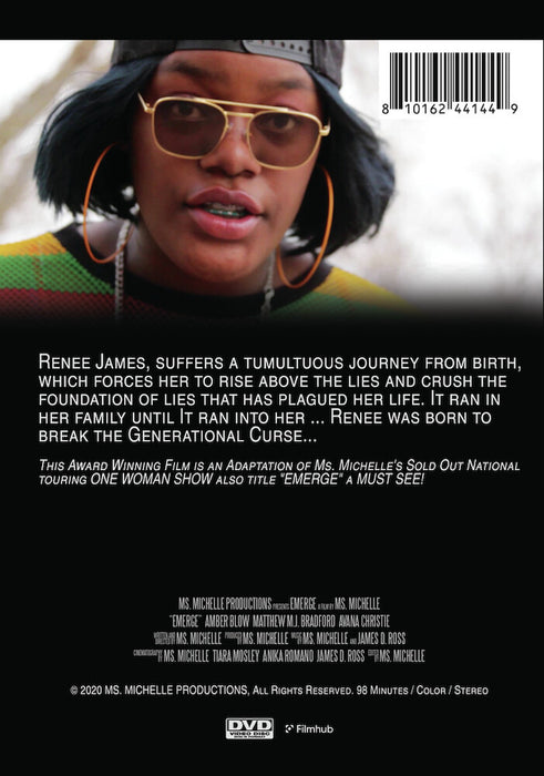 Emerge (MOD) (DVD Movie) - back cover art