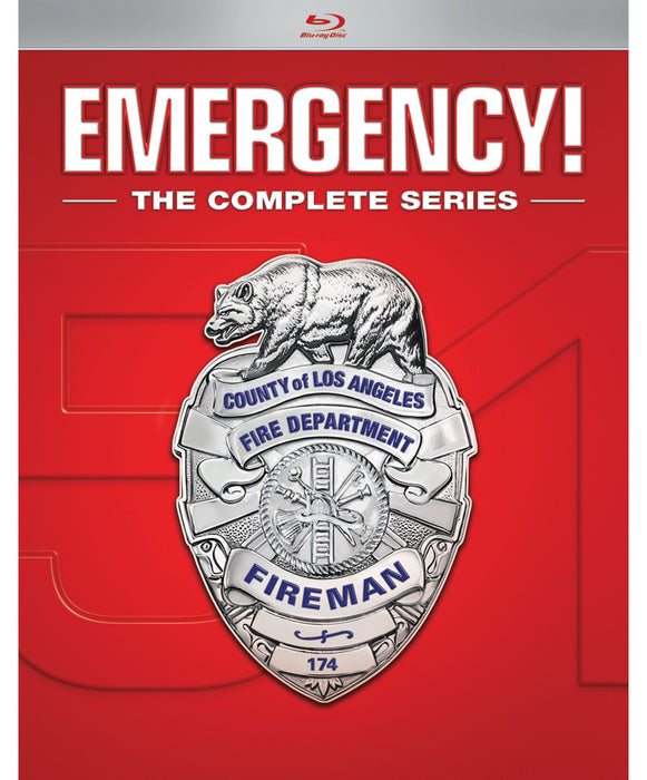 Emergency!: The Complete Series (MOD) (BluRay Movie) - movie cover art