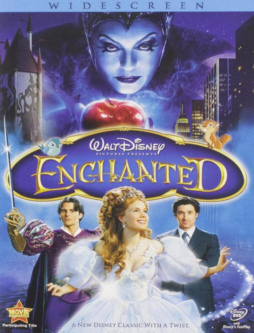 Enchanted (Widescreen) (MOD) (DVD Movie) - movie cover art