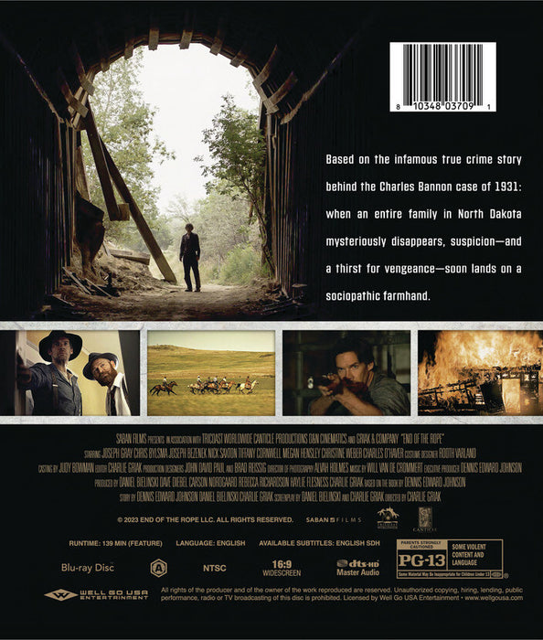 End Of The Rope (MOD) (BluRay Movie) - back cover art