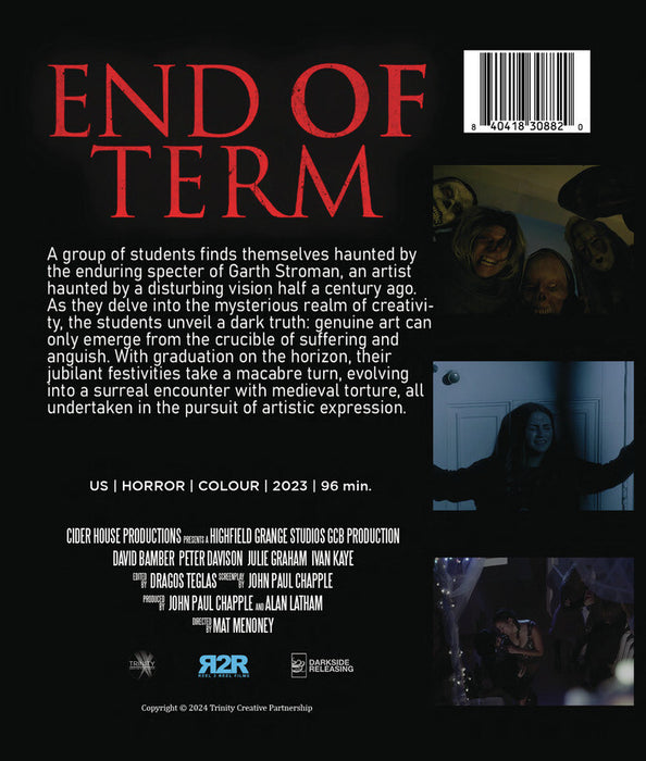 End of Term (MOD) (BluRay Movie) - back cover art