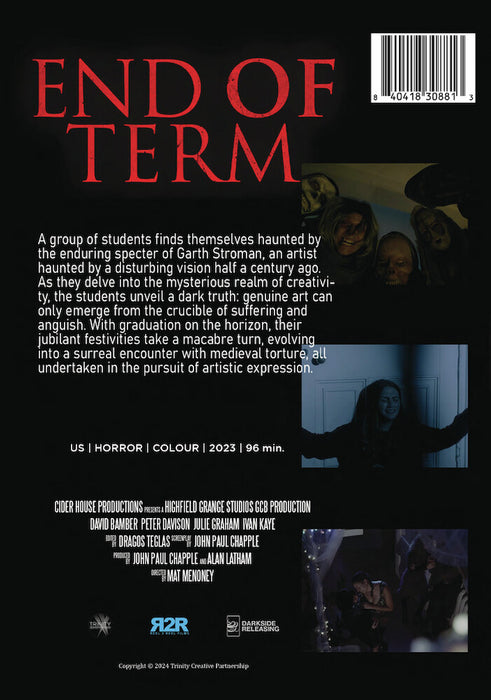 End of Term (MOD) (DVD Movie) - back cover art