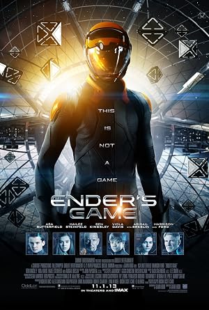 Ender's Game DVD - movie cover art