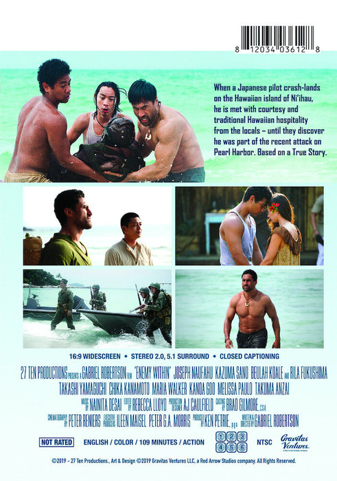 Enemy Within (MOD) (DVD Movie) - back cover art