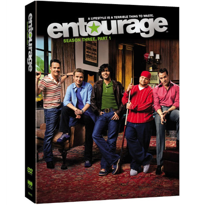 Entourage Season 3 Part 1 DVD - movie cover art