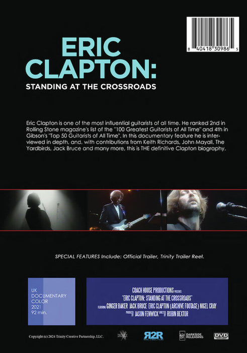 Eric Clapton - Standing at the Crossroads (MOD) (DVD Movie) - back cover art