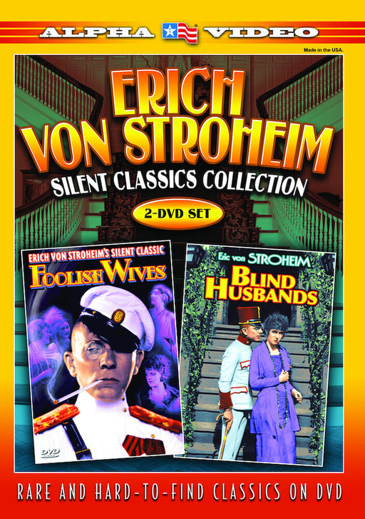 Erich von Stroheim Silent Classics Collection (MOD) (DVD MOVIE) - movie cover art