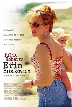 Erin Brockovich DVD - movie cover art