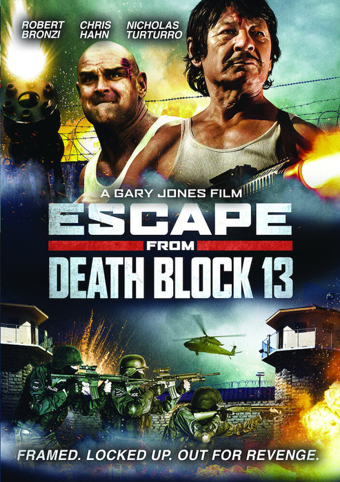 Escape from Death Block 13 (MOD) (DVD Movie) - movie cover art