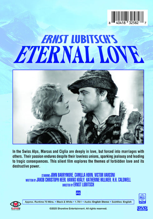 Eternal Love (MOD) (DVD Movie) - back cover art