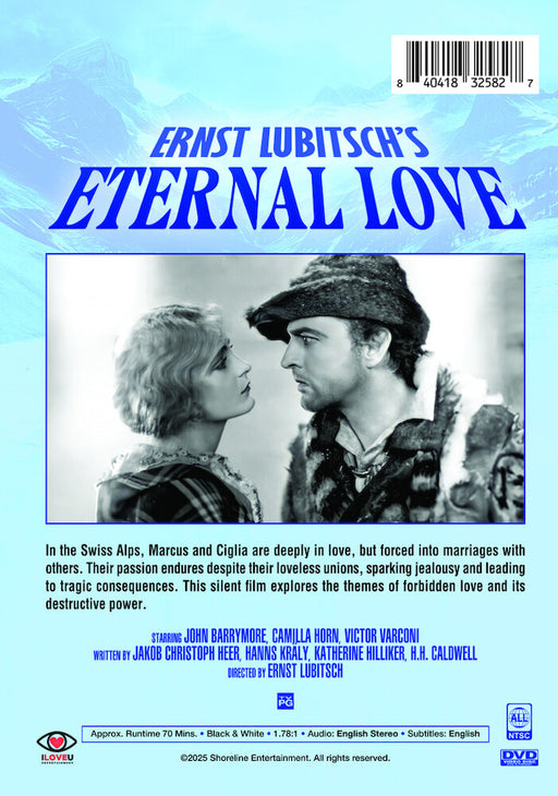 Eternal Love (MOD) (DVD Movie) - back cover art