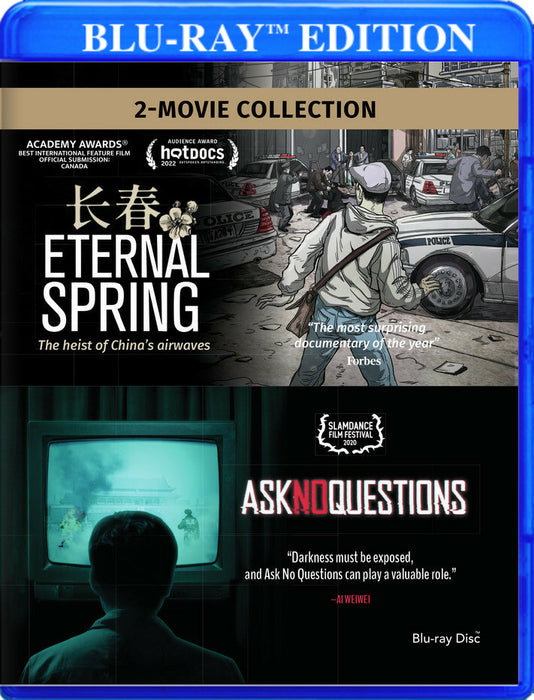 Eternal Spring / Ask No Questions 2-disc set (MOD) (BluRay Movie) - movie cover art