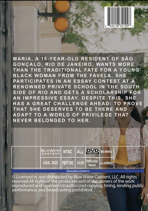 Eu Sou Maria (MOD) (DVD Movie) - back cover art