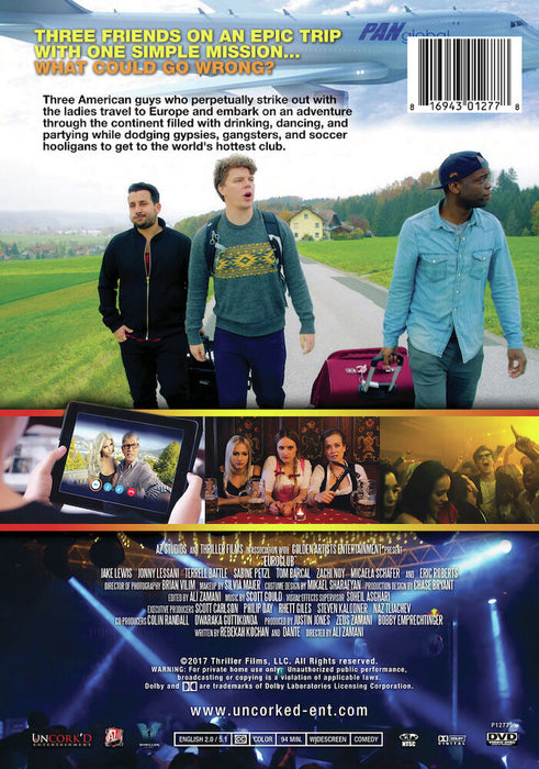EuroClub (MOD) (DVD Movie) - back cover art