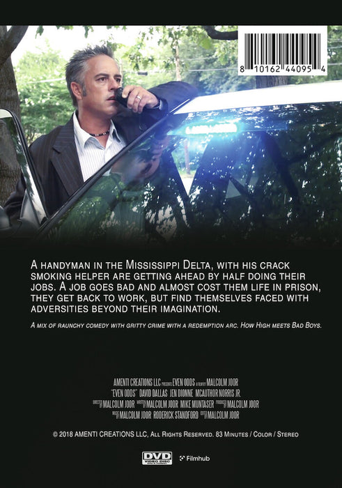 Even Odds (MOD) (DVD Movie) - back cover art