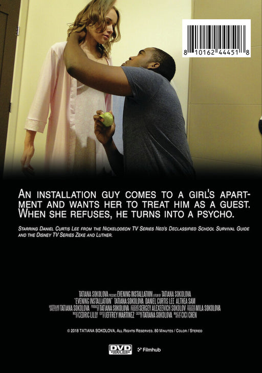 Evening Installation (MOD) (DVD Movie) - back cover art