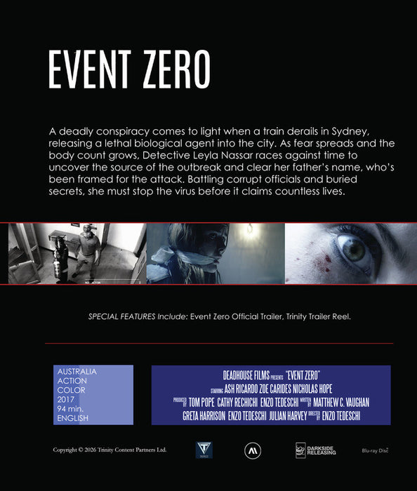 Event Zero (MOD) (BluRay Movie) - back cover art