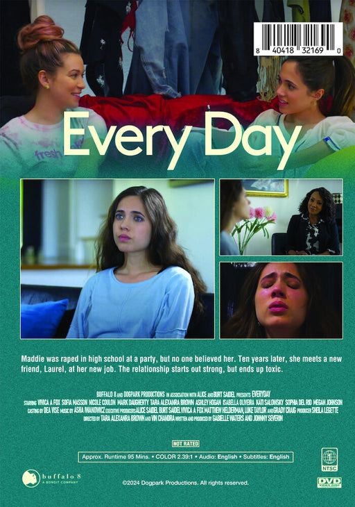 Every Day (MOD) (DVD Movie) - back cover art